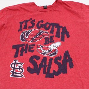 St. Louis Cardinals It’s Gotta Be The Salsa MATT CARPENTER XL Tee 2018 SGA Tee